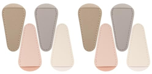 8 Pz Copertura Protettiva Per Forbicine E Pinzette in Pelle Pu, Protezione Per Forbici Per Cuticole, Strumenti Per Manicure E Pedicure, Design Raffinato E Versatile