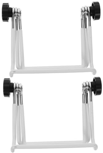 IMIKEYA 2stücke Klappbarer Edelstahl Sprossenglas Ständer Rostfrei Robust Und Langlebig Einfacher Aufbau Ohne Werkzeug Idealer Pflanzentopf Halter Für Gesunde Keimung Und Wachstum