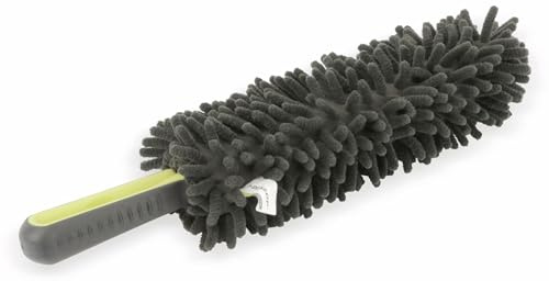 DUNLOP Automotive Felgenbürste Waschbürste 30cm Chenille Rundbürste Reifenbürste Autopflege