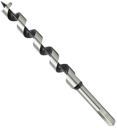 Weischer® - Schlangenbohrer 30 x 230 mm | Holzbohrer Spiralbohrer | 6-Kant-Schaft | Gewindespitze für präzise Bohrung | Weich- & Hartholz | stabiler & bruchfester Bohrer