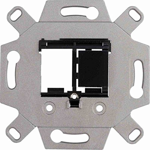 Merten MEG4580-0001 UP-Montageadapter f.Keystone-Module 2-fach, schwarz