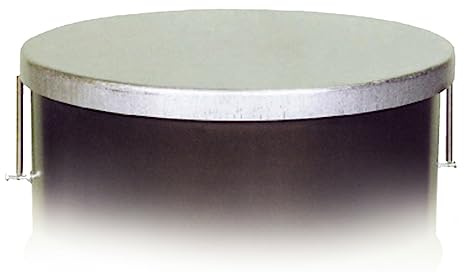 American Hunter Durable Heavy Duty Secure Easy Open Lid for 55 Gallon Barrel Game Feeder with Springs