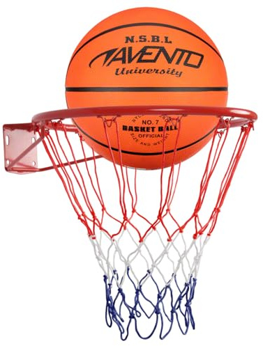 Basketball Set inkl. Basketballkorb Basketball Basketballnetz und Basketballring
