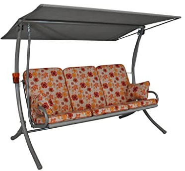 Angerer 21002/224/28 Royal Hollywoodschaukel 3-Sitzer, Design Madagascar