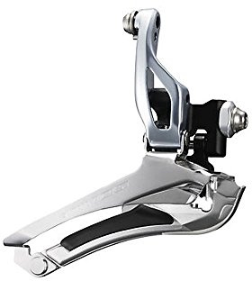 Shimano 105 FD-5800 Umwerfer 2x11-fach silber Ausführung Anlöt 2016 Mountainbike