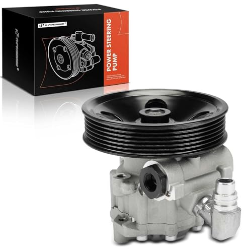 A-Premium Power Steering Pump, with Pulley, Compatible with Mercedes-Benz CL500 2000-2001, E320 2003-2005, E500 2003-2006, E55 AMG 2004-2006, S600 2001, 3.2L 5.4L 5.5L 5.8L 6.0L, Replace # 0034666001
