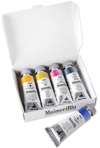 MaimeriBlu Watercolor Intro Set, 5 Tubes, 12ml