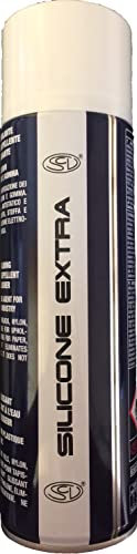 Confezione Silicone Extra Spray 500ml (antiadesivo, scivolante, lubrificante, idrorepellente, protettivo, lucidante) (6)