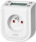 VIRONE DT-4 Zeitschaltuhr Steckdose mit oberem LCD-Display 230 VAC 3680 W 16 Programme Anwesenheitssimulator Französische Version des Produkts