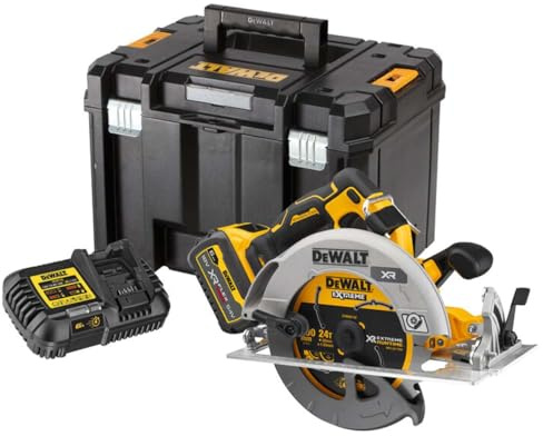 Dewalt Kreissäge, 190 mm, XR DeWalt 18 V, 6 Ah, Li-Ion – DCS573T1-QW