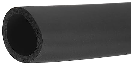 Rebower Rohr-Isolierschläuche Wärmeschutz-Schaumschlauch-Griffe, [für Sanitär-Isolierhülle] – 38 mm ID/3,3 Fuß/Schwarz