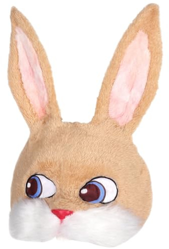 VICASKY Osterhase Maske Hochwertige Cosplay Maske Für Fasching Karneval Und Mottopartys Wiederverwendbar Lustig Für Erwachsene Tierkopf Accessoire Für Festlichkeiten
