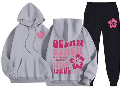 Trainingsanzug für Damen, Winter, kurvig, zweiteilig, Trainingsanzug für Damen, modisch, Sport, einfarbig, warm, kompletter Trainingsanzug, Fitnessstudio, Sweatshirt und Hose für Damen, zum Joggen,