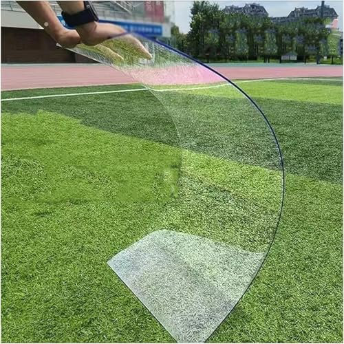 Gewächshausplatten Polycarbonat Dachplatten Verkleidung für Überdachung Carport Bus Unterstände wetterbeständig und transparent 100x100cm bis 156x400cm