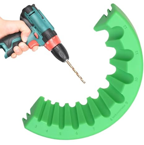 Afilador de Brocas para Amoladora - Accesorio y Herramienta Guía de Afilado para Brocas de 3 a 12 mm