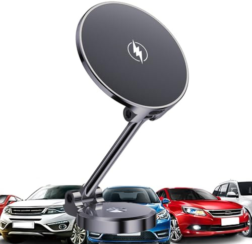 Cargador de monte del teléfono del automóvil, cargador de titulares de teléfonos de automóviles,Cargador de automóvil magnético inalámbrico de 15W | Cunas de automóviles, carga rápida, soporte de nave