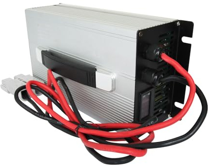 HYDTGZ Caricabatterie per Carrelli Elevatori 36V 30A/40A con Spina Anderson 50A/120A/175A/350A per Golf Cart, Transpallet e Carrelli Elevatori Elettrici,36v 40a,50A