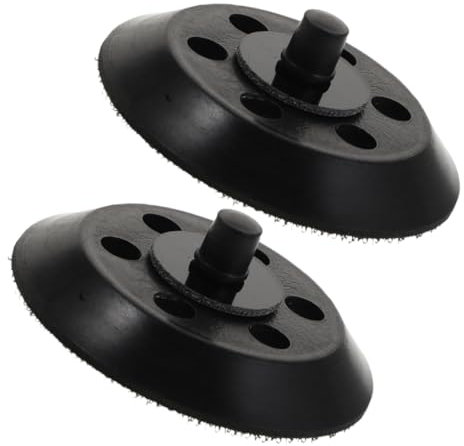 Amosfun 2 Stück Teiliges Polierpad für Autopolierer Polierplatte mit Löchern Schleifmaschinenzubehör Leicht und Tragbar für Heim und Profianwendungen