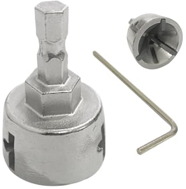 Herramienta de Desbarbado para Metal - Herramienta Externa de Desbarbado,Brocas de Roscado para Reparación Externa para Cobre, Acero, Aluminio, Pernos, Barras, Tubos