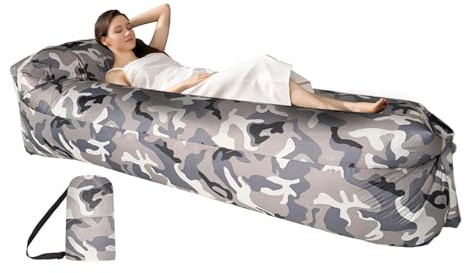 Generisch Luft Sitzsack Luftsofa Outdoor Camping, Aufblasbarer Sessel, Aufblasbares Strandsofa, Mit Dem Portable Package Luftsofa Zusammenfaltbare Liege Für Festival