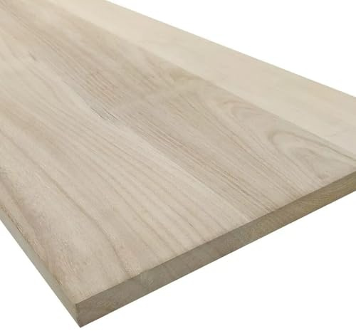 Generico Pannello in Legno Lamellare di Paulownia mm 14 Pretagliato Varie Misure - Dimensione Disponibile: cm 50 x 60