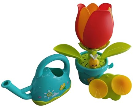 Infant Bathtub Toy Sun Flower Water Sprinkler with Safe Fun Bathing Toy for Kids Engaging Water Play Bathing Fun Parent Child Interaction Bathroom