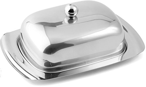 Weis Butterdose, Edelstahl, Silver, 1 - Pack