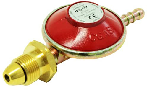 Dapetz ® Low Pressure Propane Gas Regulator 37mbar Suitable for Calor Flowgas 3.9 to 47 KG Bottles