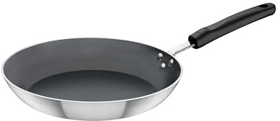 Tramontina 20892/024 - Padella professionale in alluminio con rivestimento antiaderente, 24 cm, colore: Nero
