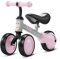 Kinderkraft Laufrad CUTIE, Lernlaufrad, Kinderlaufrad, Lauflernrad, Fahrrad ohne Pedale, Dreirad, Aus Metall, Modernes Design, Sichere Konstruktion, für Kinder ab 1 Jahr, Rosa