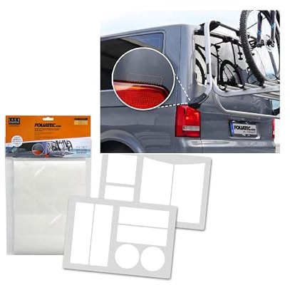 Foliatec Lack Schutzfolie Lackschutz Folie für Auto Fahrradträger, Universal-Set, 10-teilig