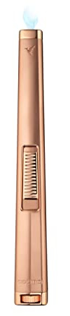 Colibri Aura Jet Flame Kerzenanzünder | Langes Stabfeuerzeug Mit Grosse Reichweite | Luxuriösem Finish Und Metallkonstruktion | Breite Flamme | Nachfüllbar Mit Butan, Nicht Enthalten | Geschenkbo