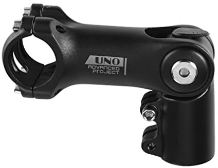 FOMTOR Fahrradvorbau, 31,8 0-120 Grad Fahrradschaft, Mountainbike Verlängern, Verstellbarer MTB-Vorbau, Fahrräder Vorbauten, Lenkervorbau, Vorbau Kurz für Fahrrad, Rennrad, MTB, BMX, Radfahren (90mm)