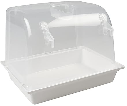 Duvoplus Badewanne XL – 24 x 17 x 18 cm, Weiß