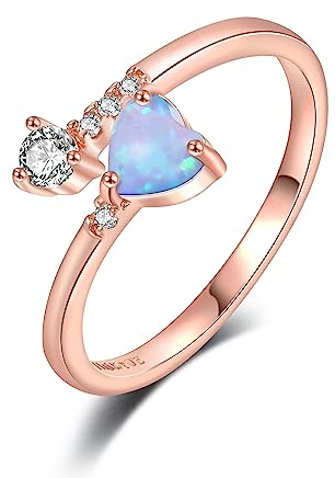 JIANGYUE 14K Gold Plated Rings, Adjustable Rings for Women Thumb Rings for Women, Fidget Rings Cubic Zirconia Ring Open Finger Girls Jewelry Gift