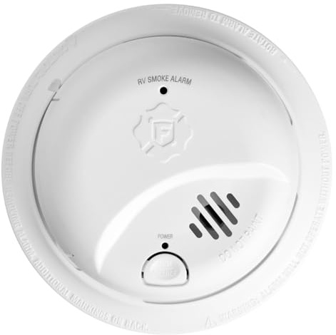 First Alert 1046846 RV Approved Battery-Operated Smoke Alarm
