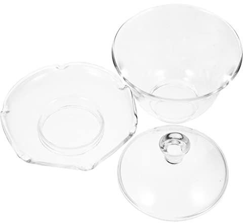 LABRIMP 1satz Teetasse Traditionelle Chinesische Teeschale Transparent Für Blütentee Grünen Tee Und Schwarzen Tee Elegantes Design Stabil Und Langlebig Für Teefeiern Und Büro
