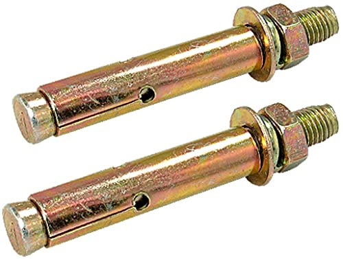 Expansionsbolzen, Ankerbolzen, M14 x 120 mm Hülsenwerkzeug, Sechskantmutter, Expansionsbolzen 2 Stück (M14 x 120 mm Manguitos de laje Herramienta Tuerca Hexagonal Tornillo