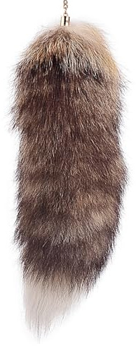 Therian Tail 20 Inch Fuchsschwanz Fox Tail Furry Tail Therian Black Fuchs Schwanz Fox (7)