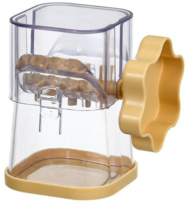 Eladcncmc Picadora manual para frutos secos, trituradora de alimentos multifuncional, herramienta de molienda práctica para nueces y chocolate