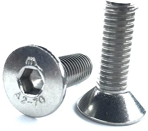 Senkkopfschraube M5x12 Edelstahl A2 V2A DIN 7991 Innensechskant – 10 Stk. | norm-genau®