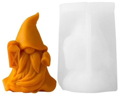 Gnome Silicone Moulds Christmas Silicone Mould Gnome Soap Molds Faceless Gnome Dwarf Molds Gnome Pumpkin Mould Halloween Decorations Candle Making Moulds Resin Crafts Molds Epoxy Resin Casting Mold