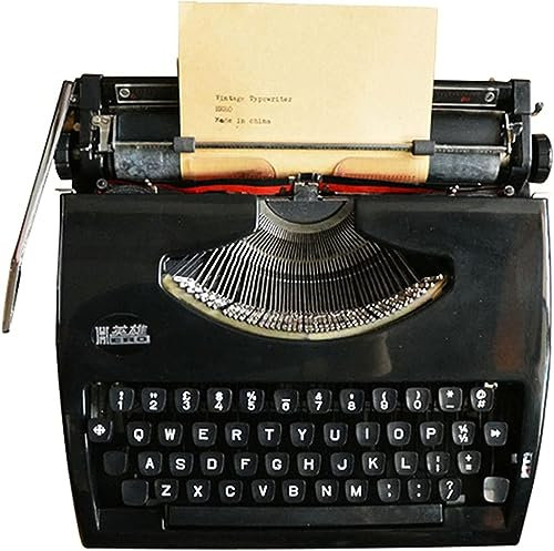 YSXXIAN Retro-Schreibmaschine mit Handbedienung, kreative Vintage-Schreibmaschine, funktionale Wohndekoration im Vintage-Stil, ideal für Briefe, kreatives Schreiben, Basteln, freies Schreiben