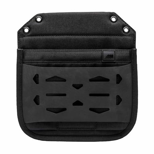 Diamondback Speed Square Pocket X - Square Tool Pouch (10 x 9 x 1) - Abrasion-Resistant Speed Square Holder - Tear-Resistant Tool Belt Attachment for Infinite Level of Belt Pouch Customization