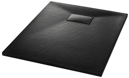 Piatto doccia SMC 90 x 70 cm – Piatto doccia di alta qualità in resistente materiale SMC con resina, fibra di vetro e polvere di pietra, ideale per bagni moderni, robusto e facile da pulire