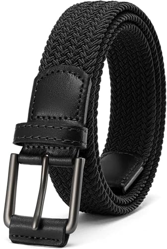 CHAOREN Elastic Boys Belt – 1.25 Boys Braided Belt for Kids – Youth Stretchy Design for Golf And Baseball