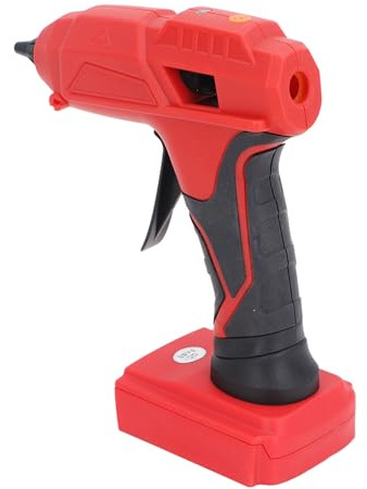 Eujgoov Pistolet à Colle Portatif 100W, Conception Ergonomique, Chauffage Rapide, Mini Pistolet à Colle Chaude pour la Décoration et la Réparation de la Maison