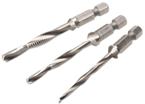 Greenlee Drill/Tap/Countersink Bit, 10-32X2 1/4 L