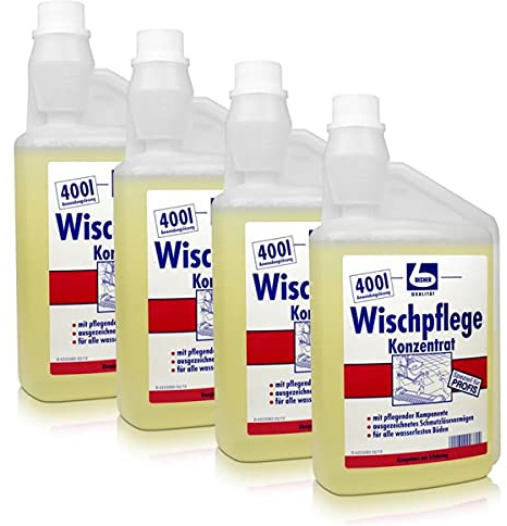 Dr. Becher Wischpflege Konzentrat Reiniger 1L (4er Pack)