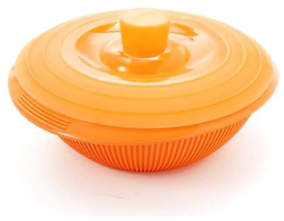 silikomart | COC 04 Runder Silikonbehälter, Antihaft, 1er-Pack Mikrowellenform ø235 h 75 mm, Made in Italy